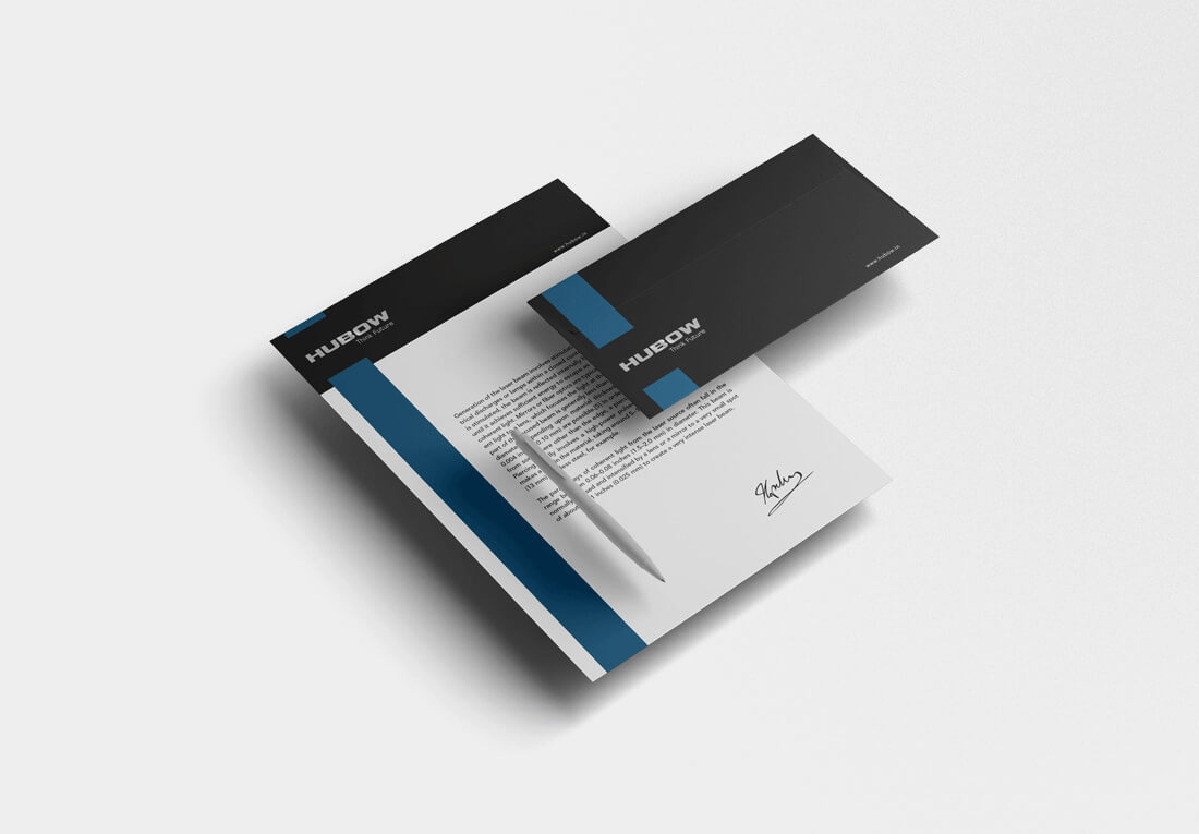 Floating Identity Mockup