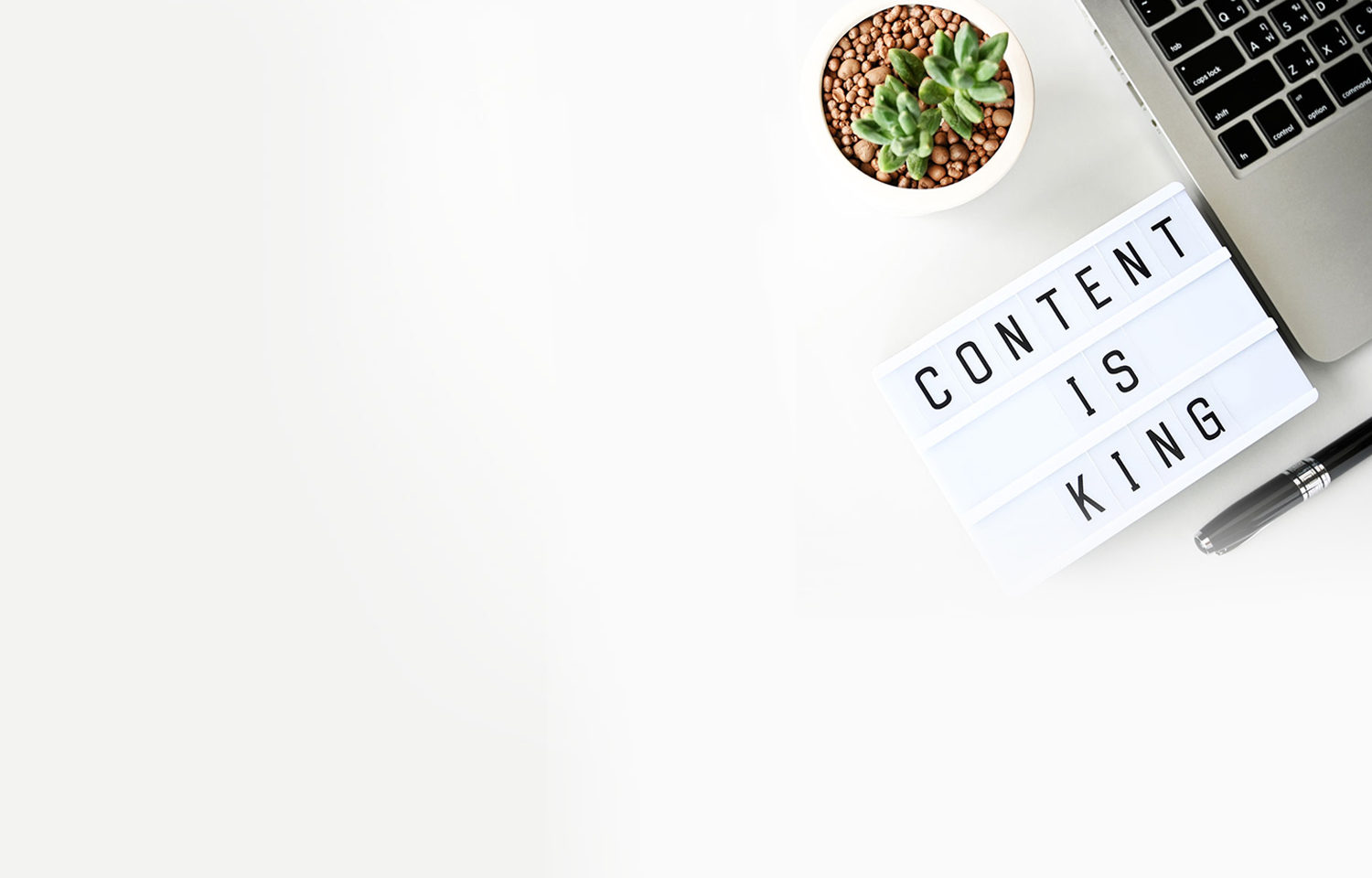 Importance of content/copy in social media advertising 1 content is king new img